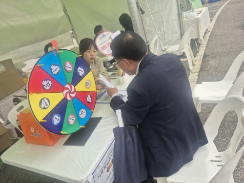 남원국제드론제전 참여_남원퀵스타트사업단 홍보관 운영